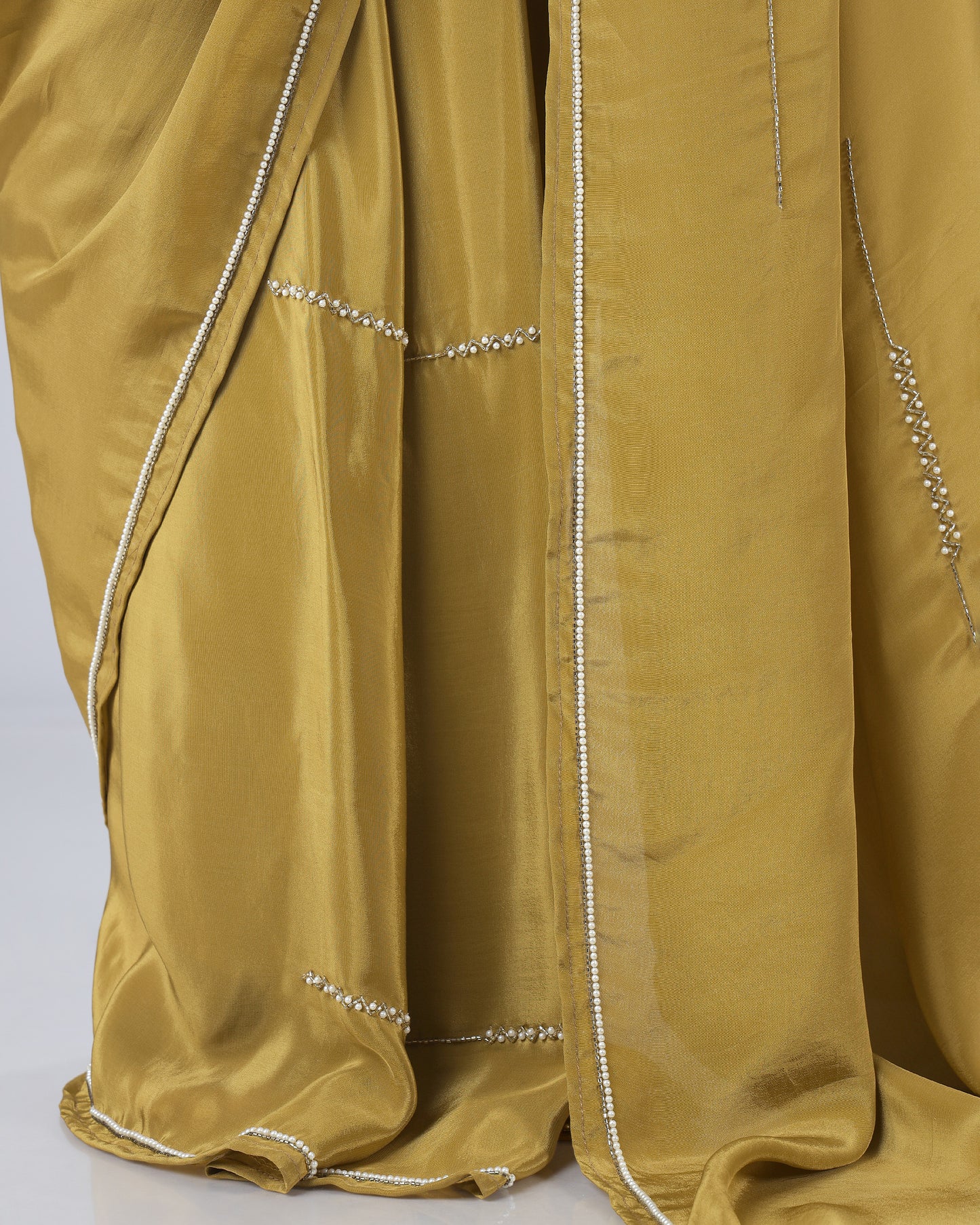 Holding The Richness Of Traditions In Every Fold Of Handcrafted Natural Crepe Saree