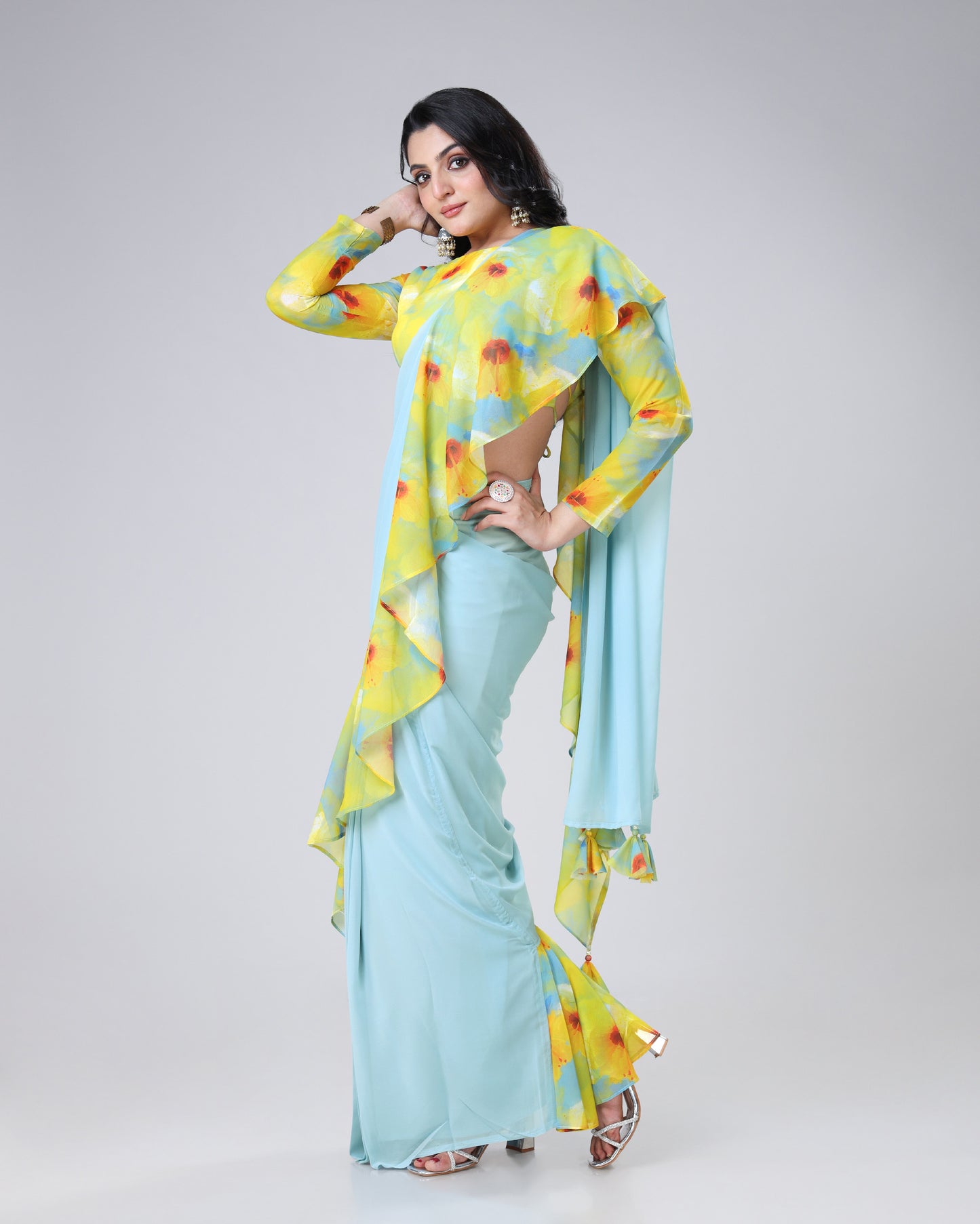 Alert: This Ruffle Saree Is Causing Traffic Jams Online