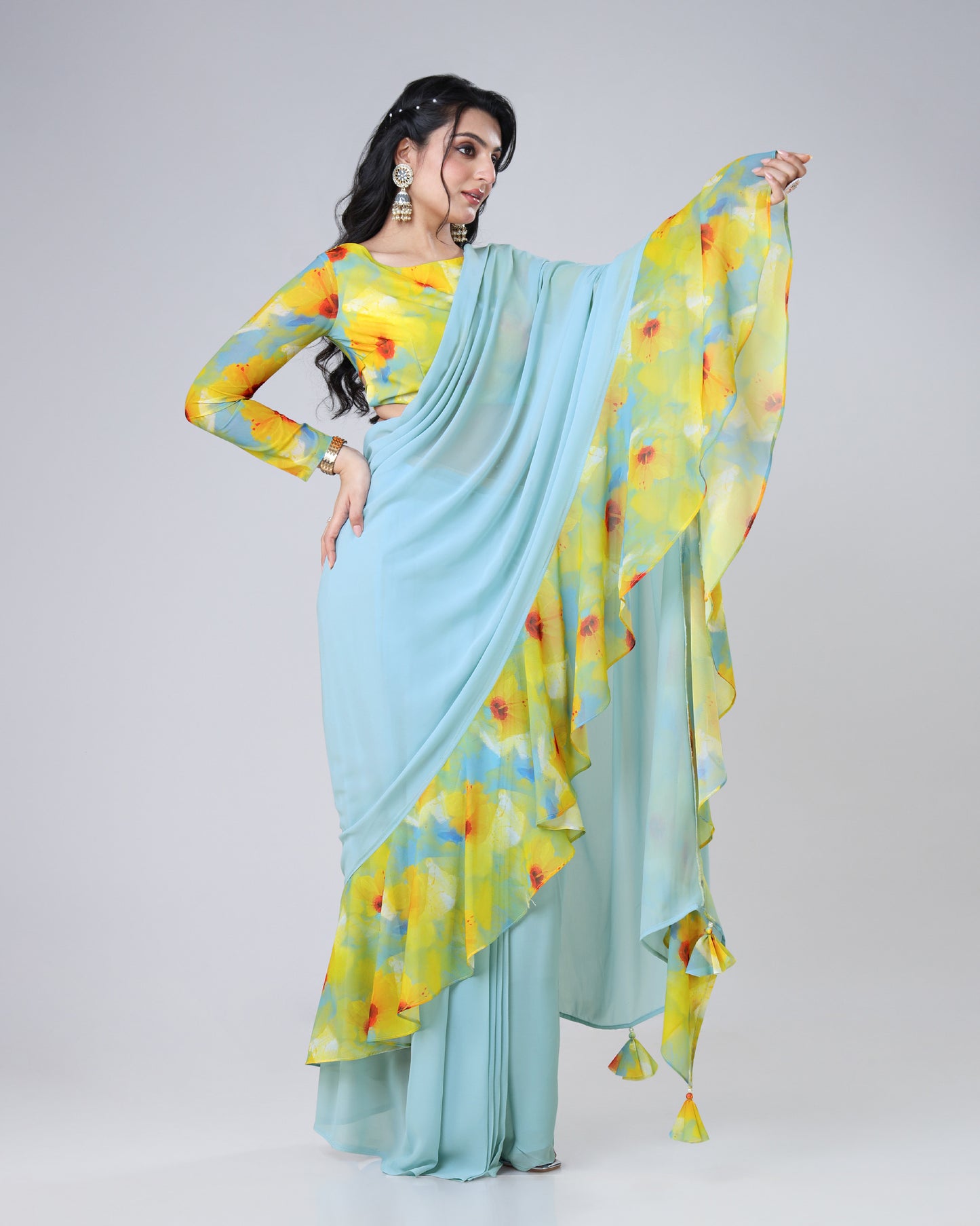 Alert: This Ruffle Saree Is Causing Traffic Jams Online