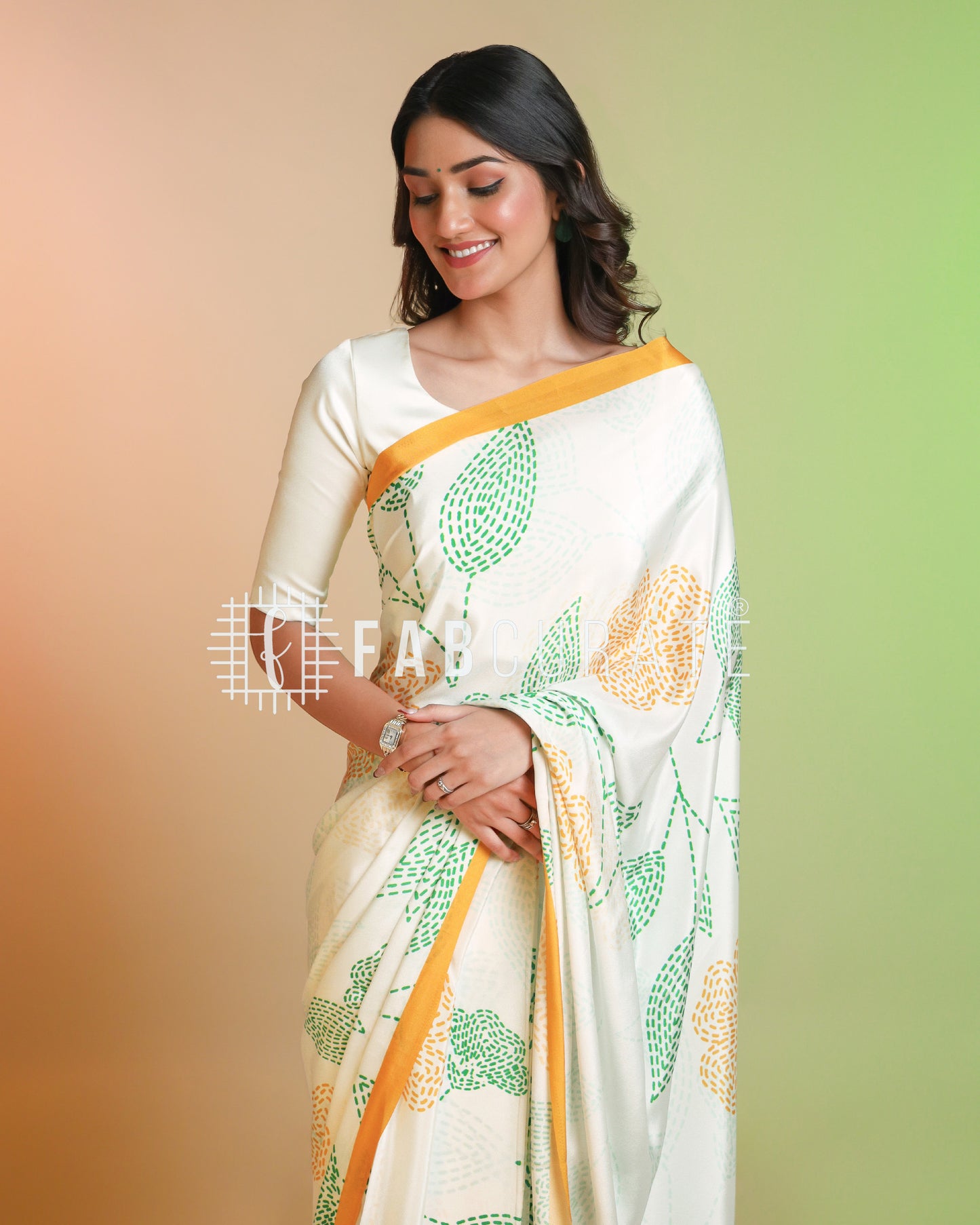 Only Few Left Tiranga Tri-Color Saree - Desh Prem Edition