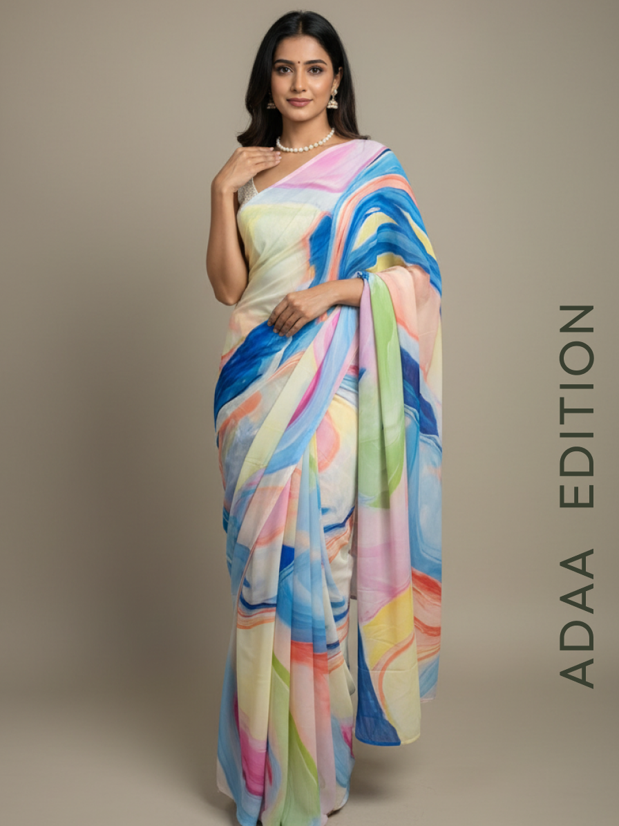 Abstract Stories | Wholesale Ready 5 Saree Catalog for Retail Stores