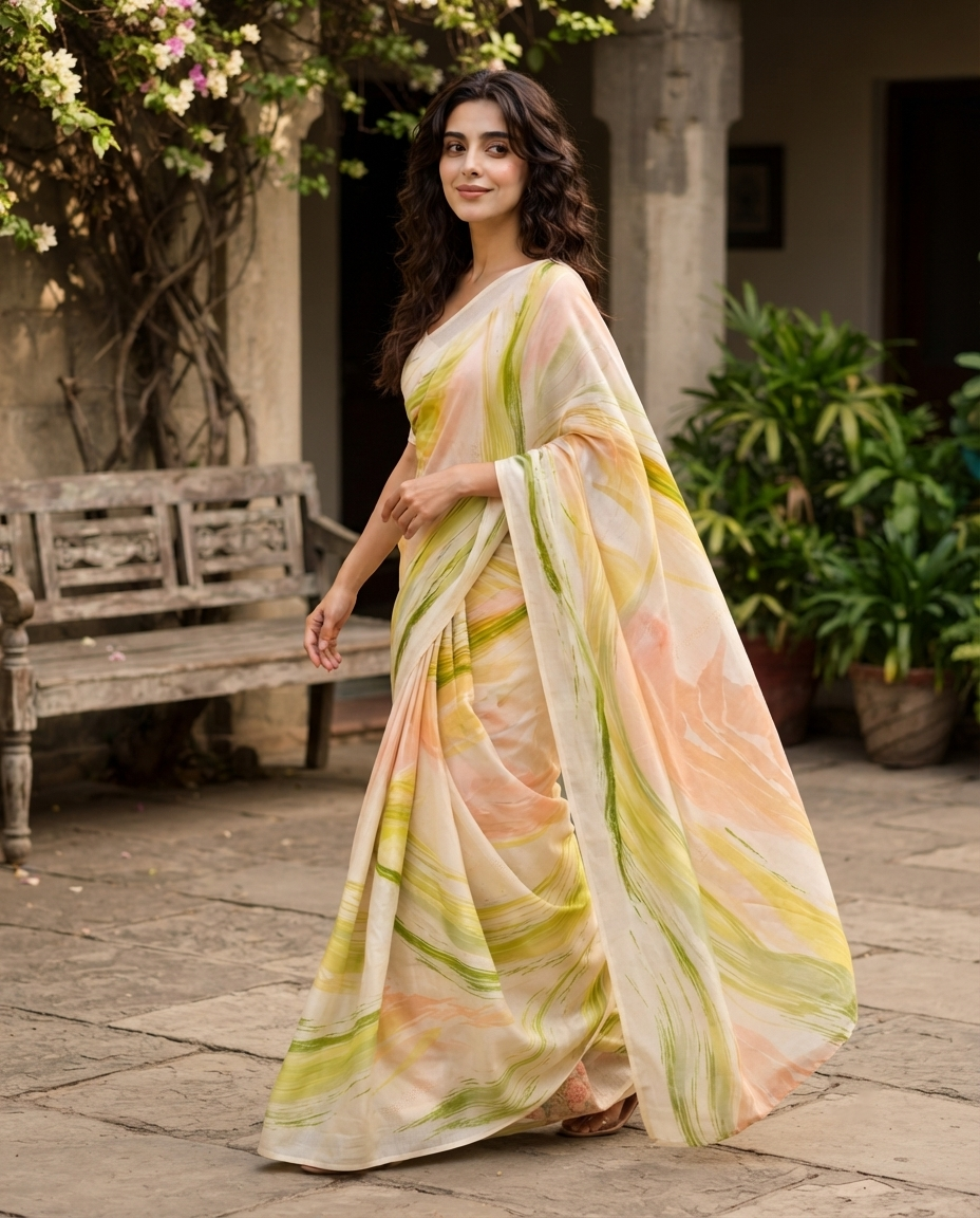 Abstract Stories | Wholesale Ready Saree for Retail Stores