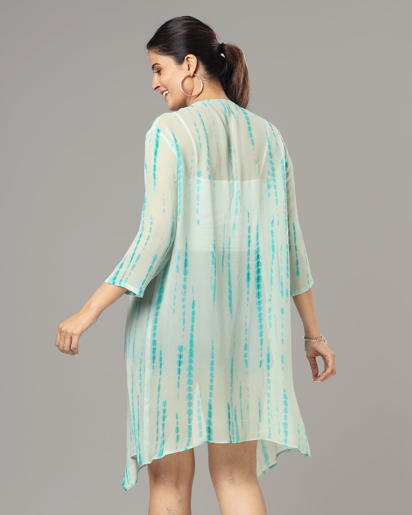 Exclusive Shiiborii Waterfall Shrug For Women