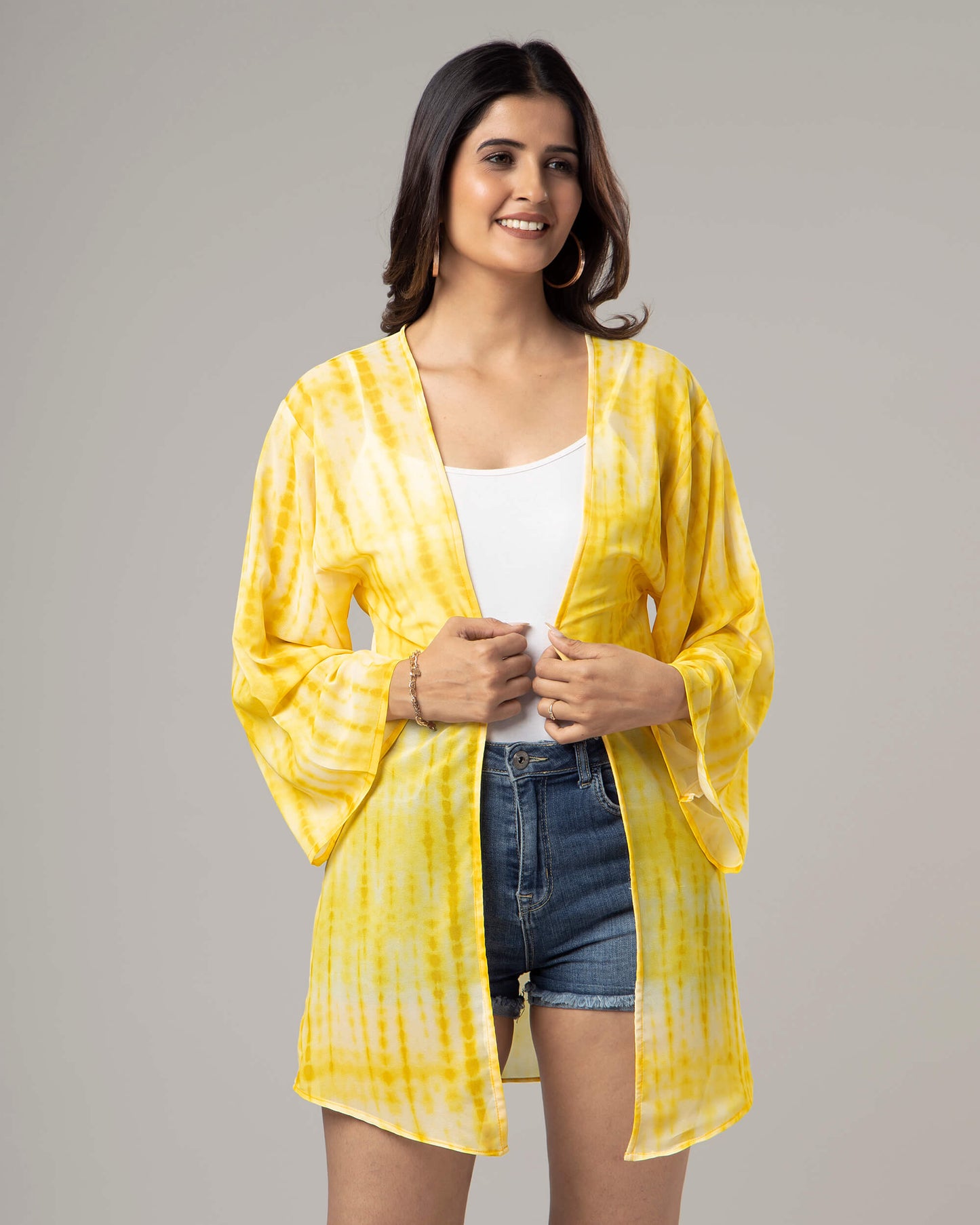 Shiiborii Kimono Shrug For Women