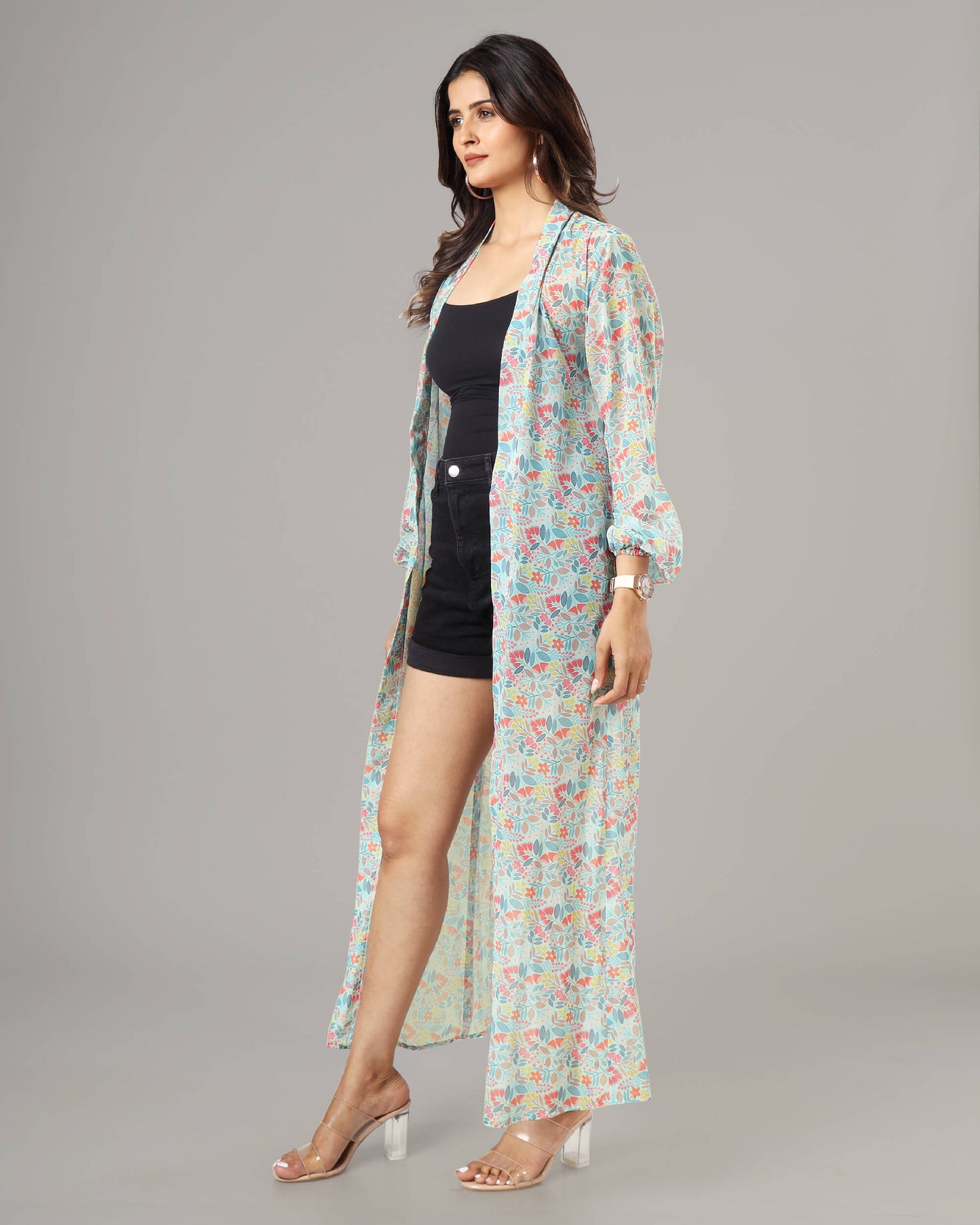 Gorgeous Floral Shrug For Women