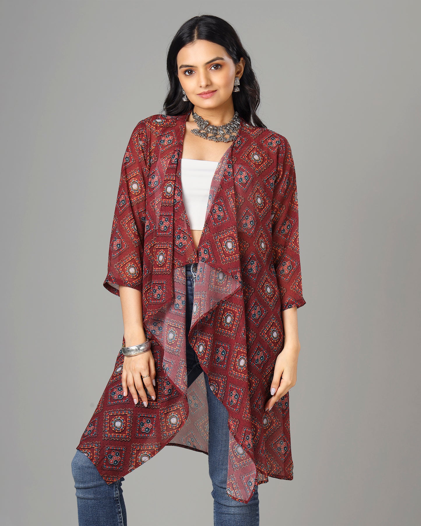 Exclusive Festive Season Gamthi Shrug For Woman