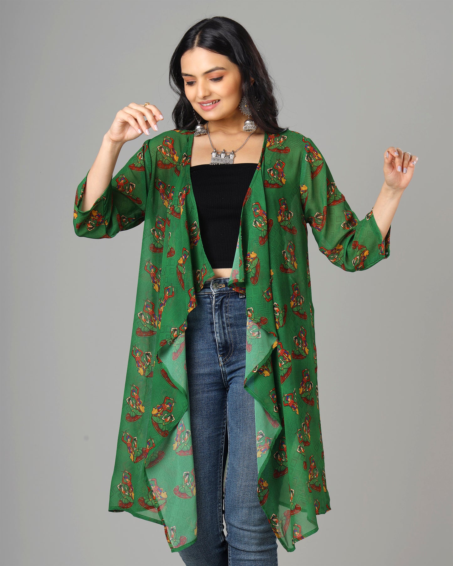 Exclusive Festive Season Gamthi Shrug For Woman