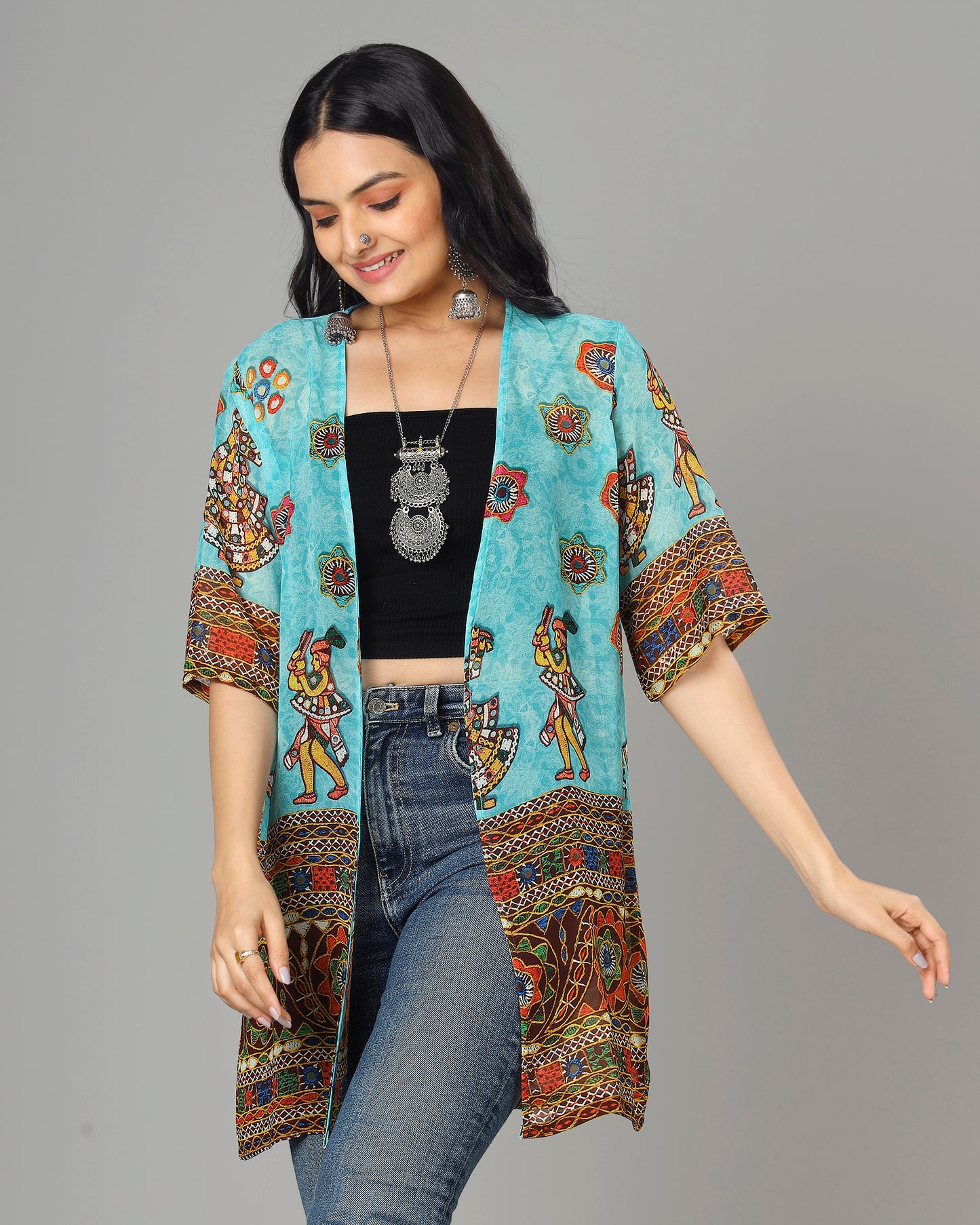 Exclusive Festive Season Gamthi Shrug For Woman