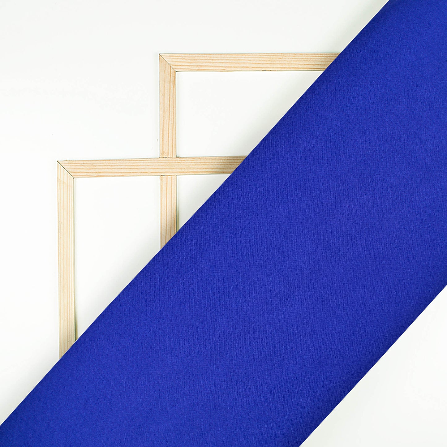 Royal Blue Plain Japan Satin Fabric