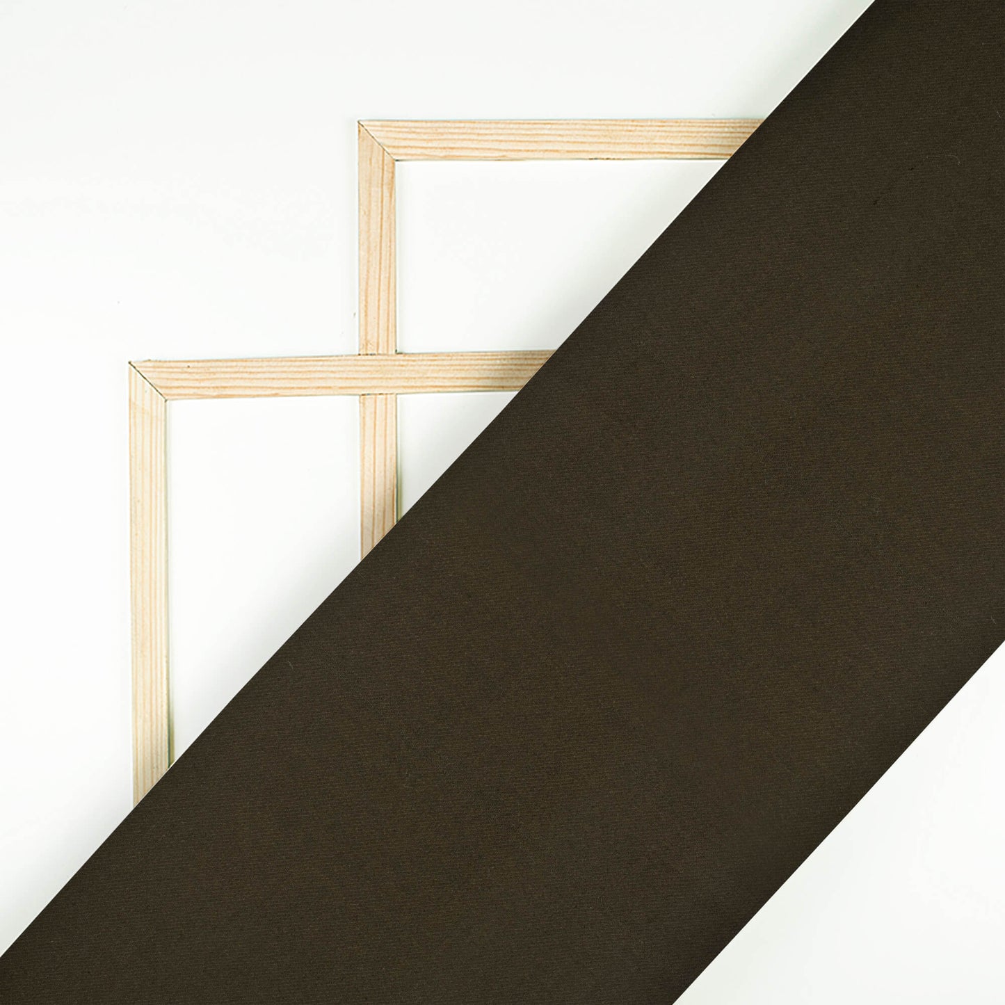 Seaweed Green Plain Luxury Suiting Fabric (Width 58 Inches)