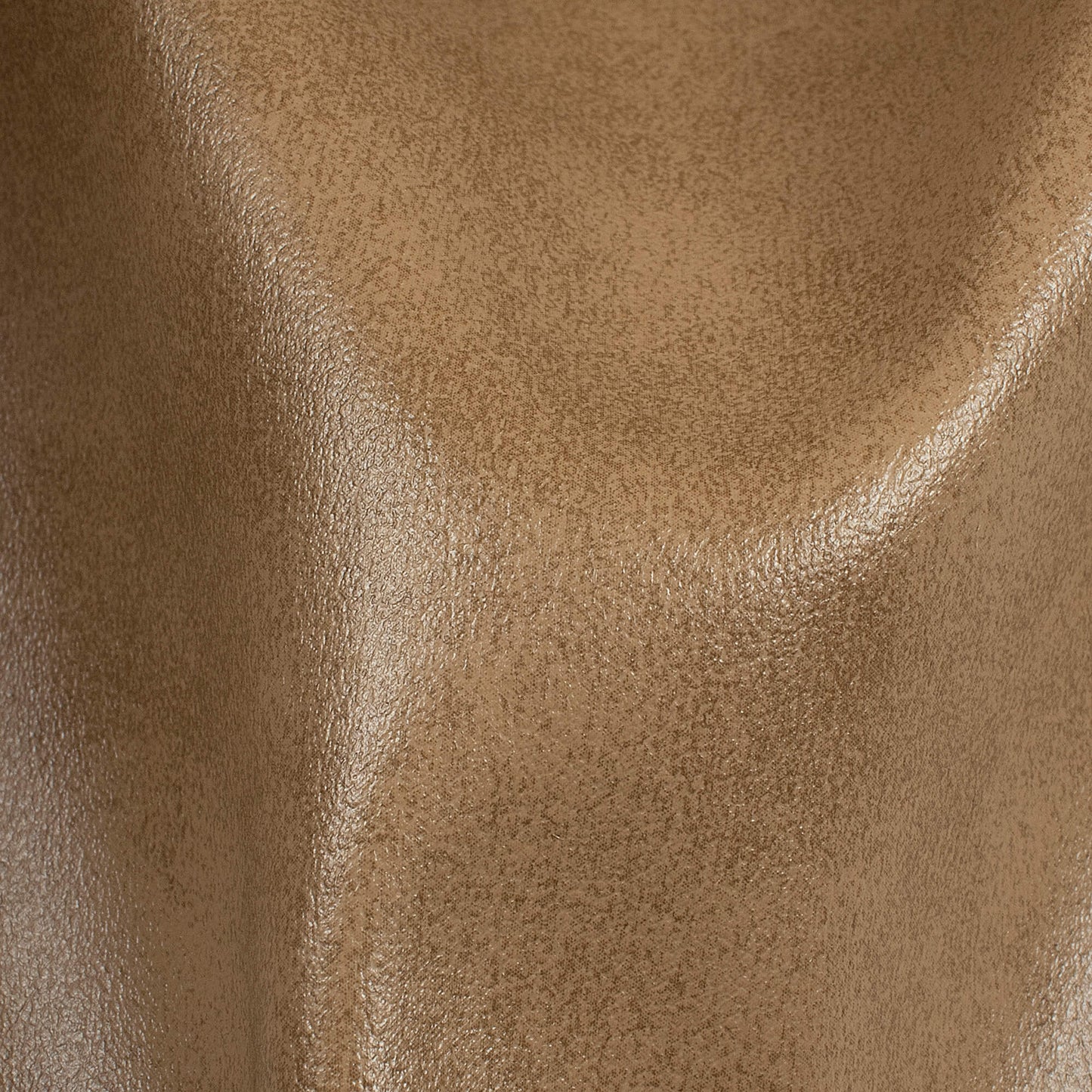 Camel Brown Self Textured Exclusive Sofa Fabric (Width 54 Inches)