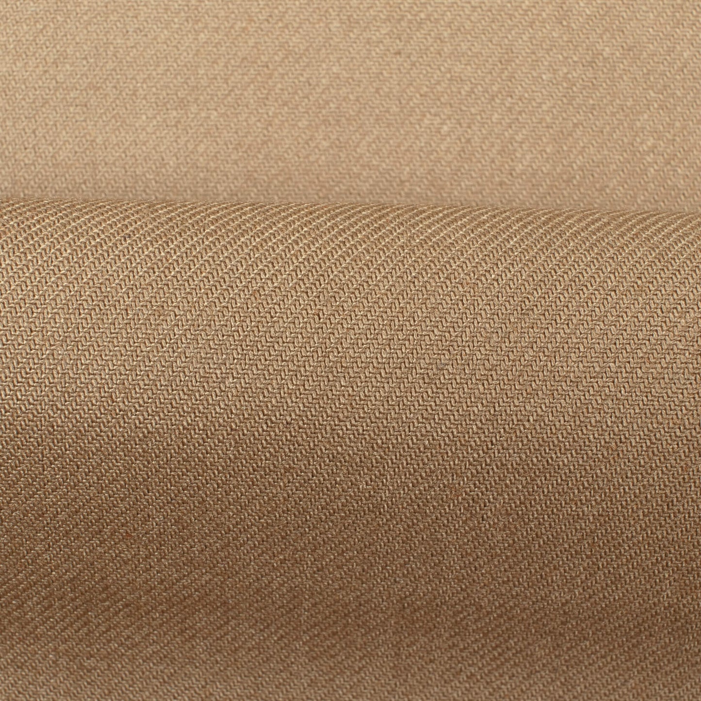 Tussock Brown Plain Luxury Suiting Fabric (Width 58 Inches)