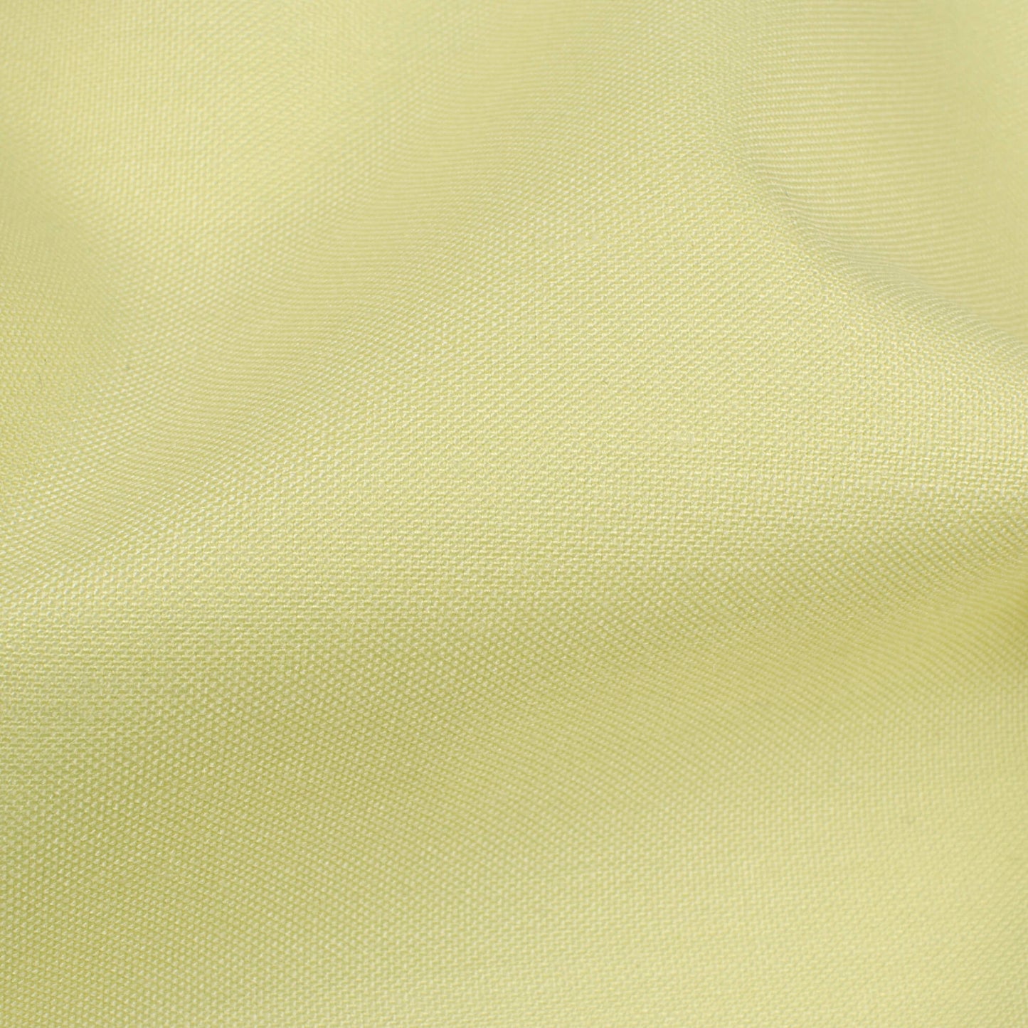 Banana Yellow Plain Poly Poplin Premium Shirting Fabric (Width 58 Inches)