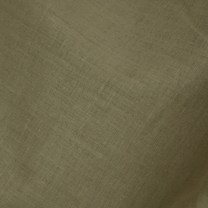 Tortilla Brown Plain Cotton Cambric Fabric - Fabcurate