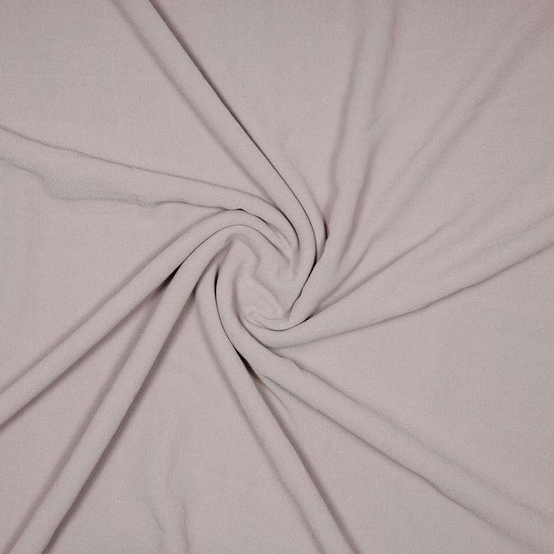 Roma Haze Grey Plain Georgette Fabric - Fabcurate