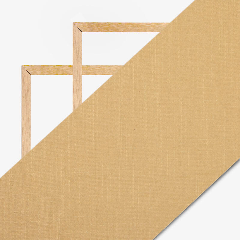 Dark Cream Plain Rayon Slub Lycra Fabric - Fabcurate