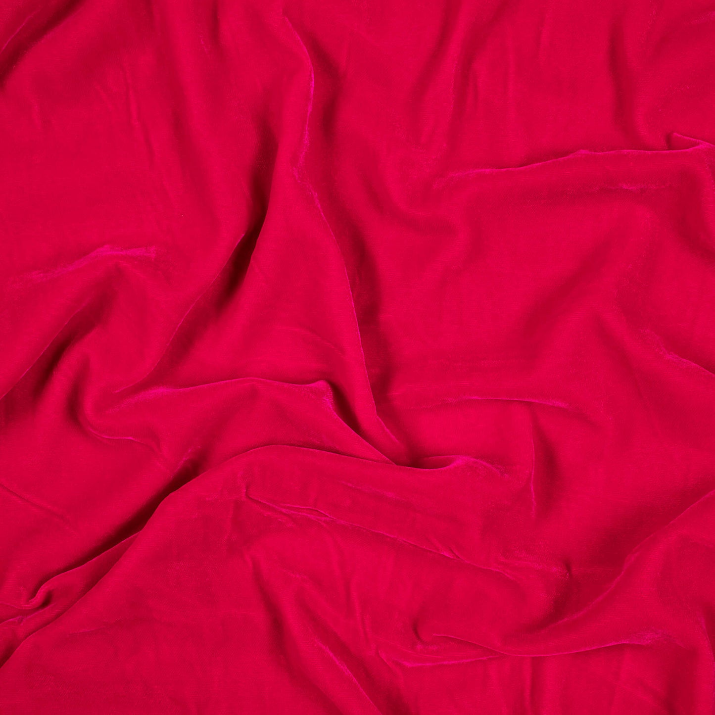 Pink Plain Export Quality Micro Velvet Fabric