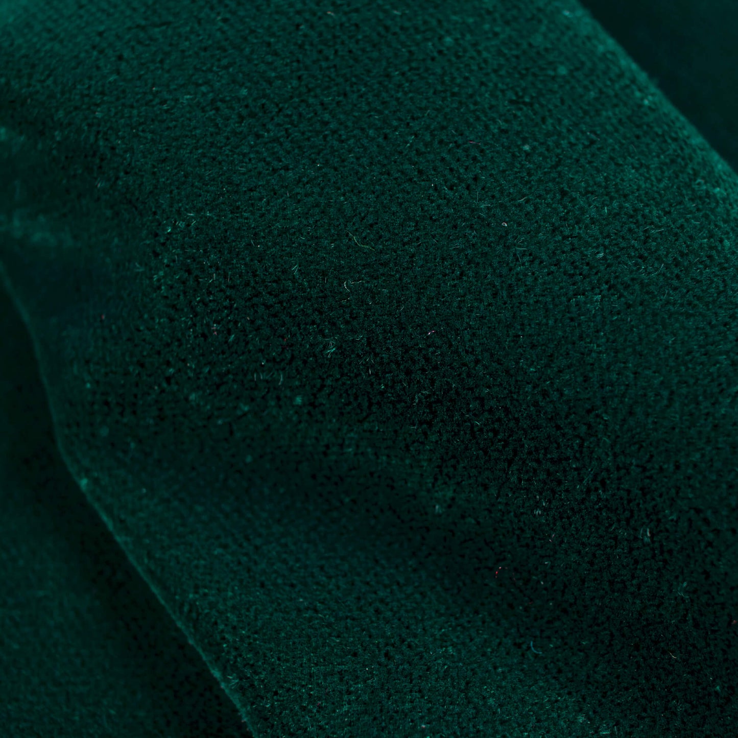 Bottle Green Plain Export Quality Micro Velvet Fabric - Fabcurate