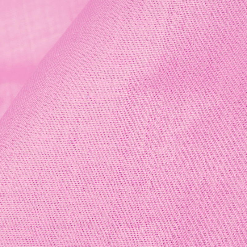 Pastel Pink Plain Cotton Fabric - Fabcurate