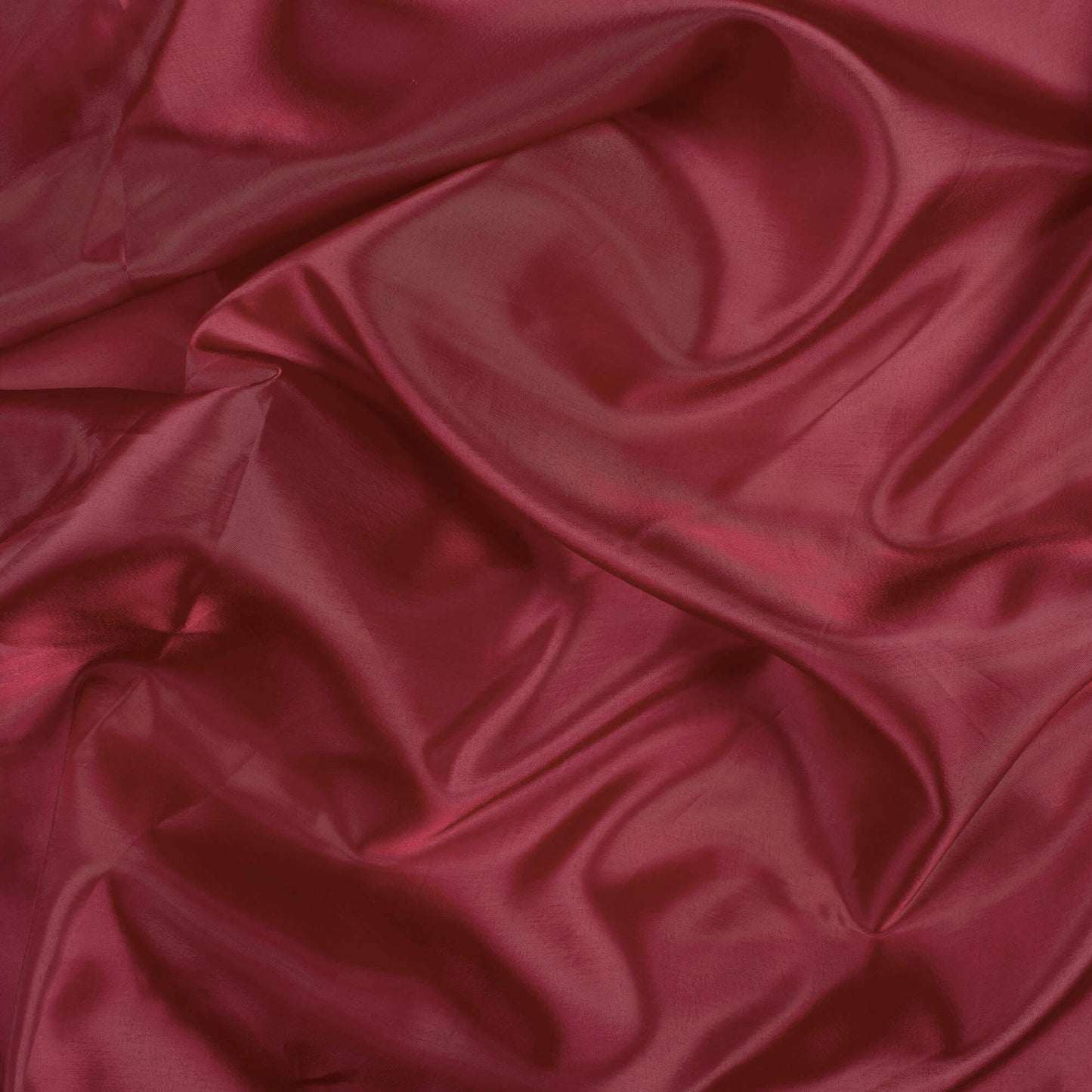 Dark Maroon Plain Premium Organza Silk Fabric - Fabcurate