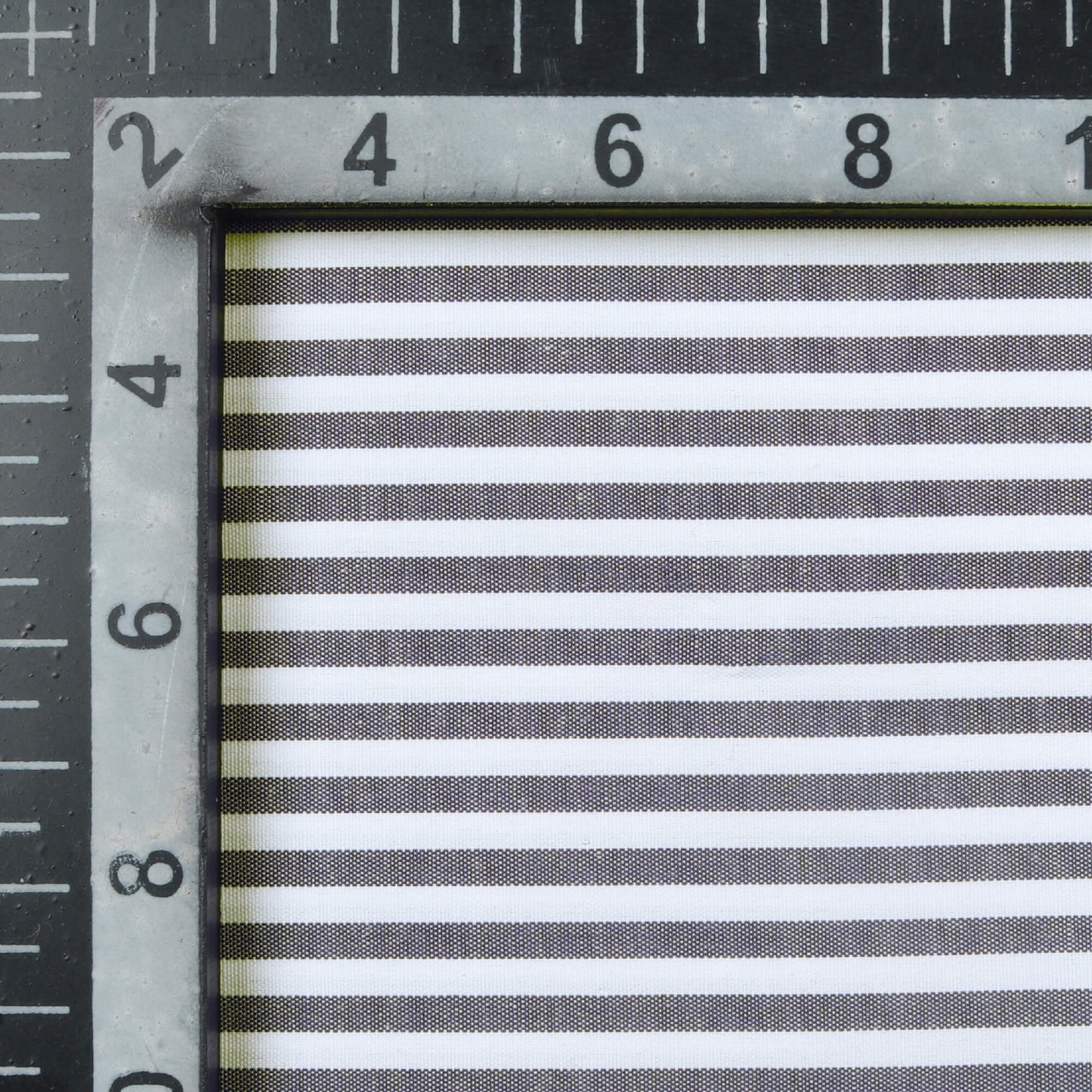 Black And White Stripes Pattern Yarn Dyed Exclusive Shirting Fabric (Width 58 Inches)