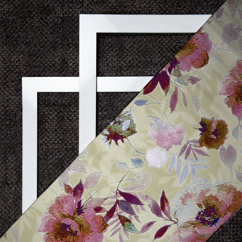 Digital Floral Print On American Crepe Fabric