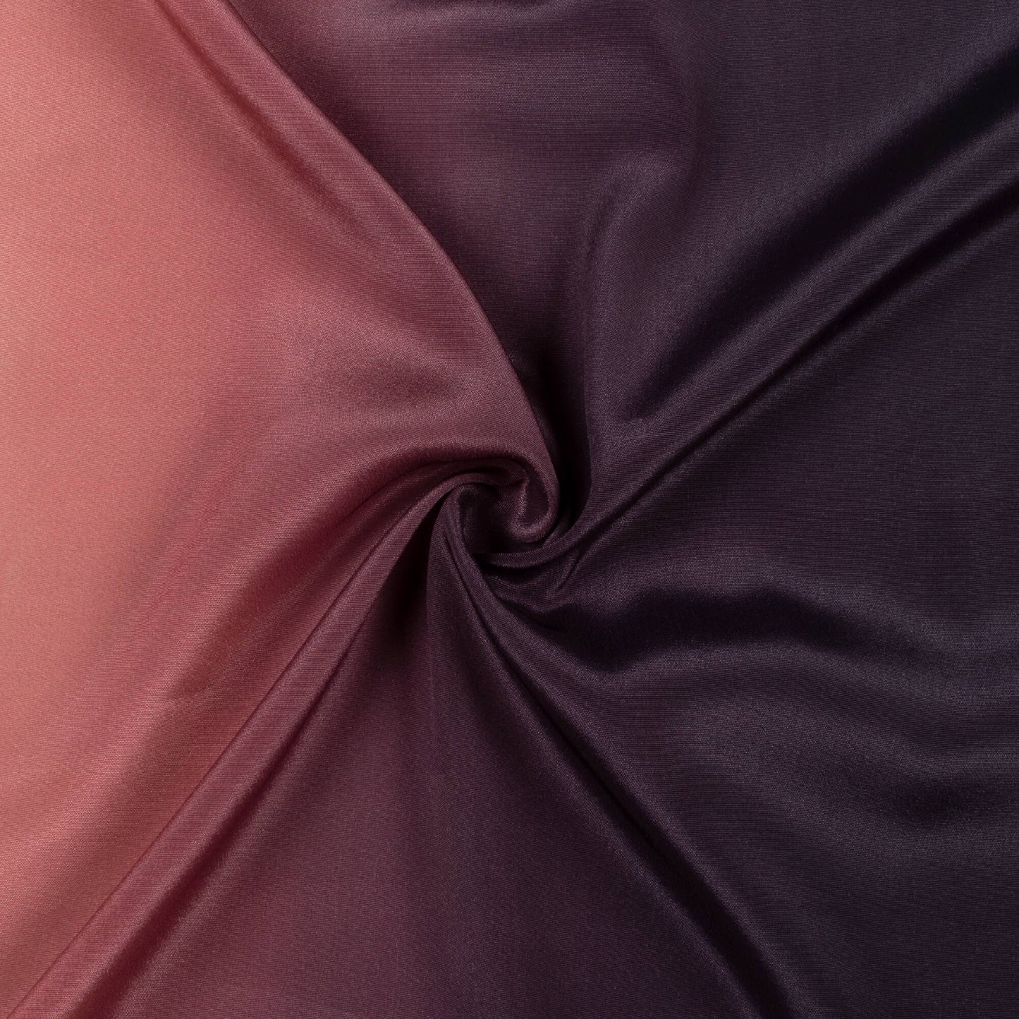 Peach And Black Ombre Pattern Digital Print Crepe Silk Fabric