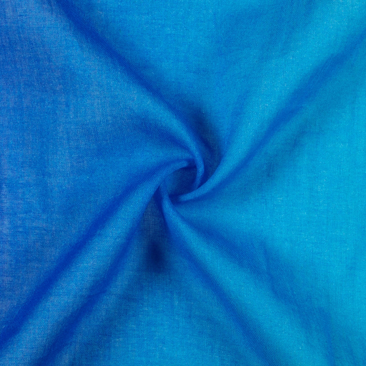 Blue Ombre Pattern Digital Print Poly Cambric Fabric