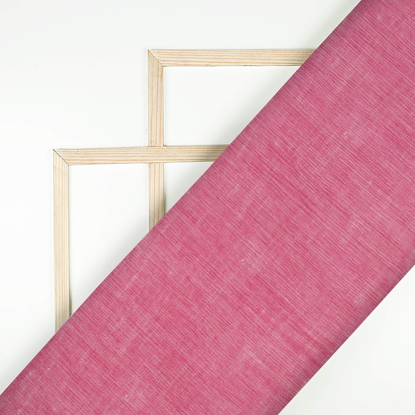 Dark Pink Texture Pattern Digital Print Bemberg Chiffon Fabric