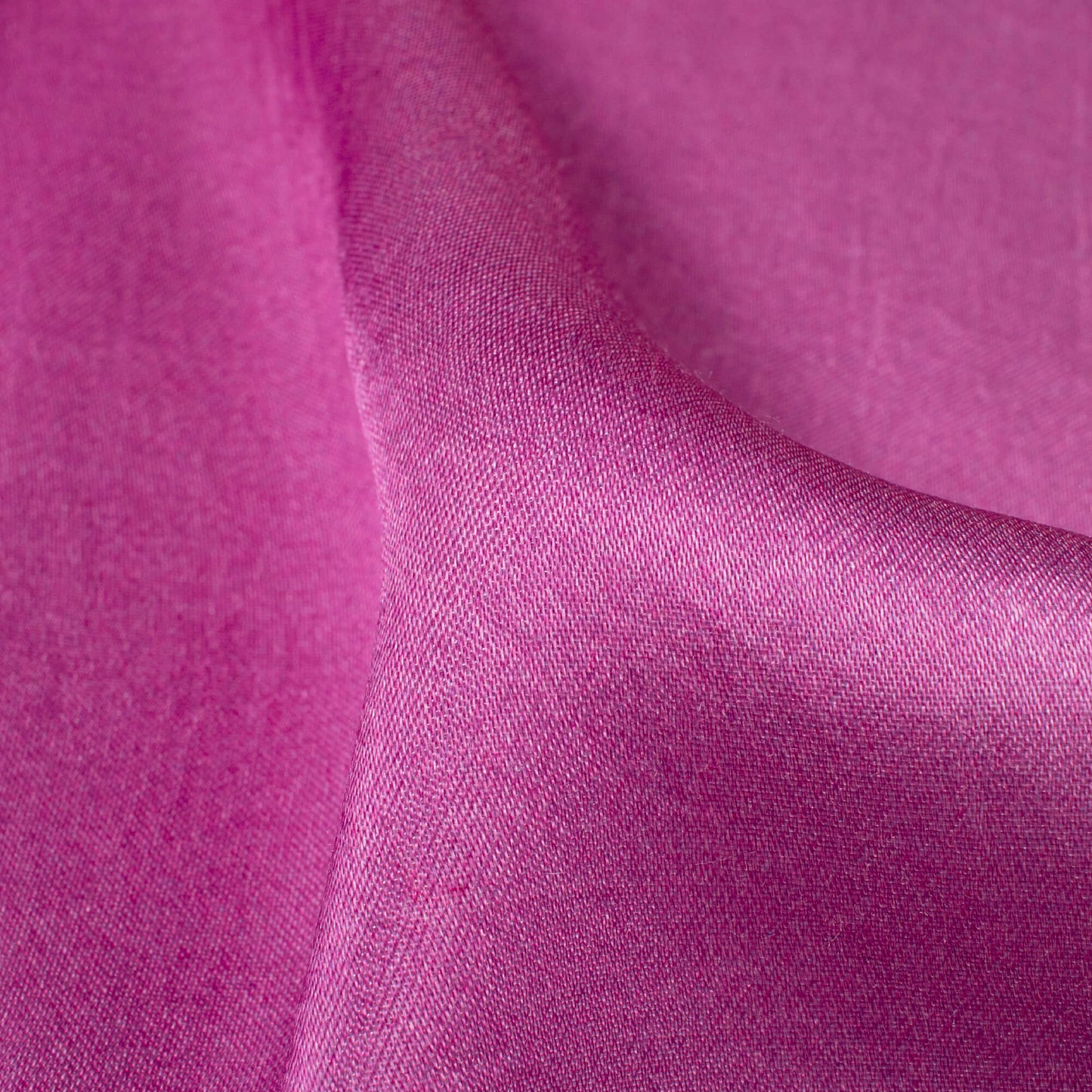 Deep Pink Ombre Pattern Digital Print Viscose Gaji Silk Fabric