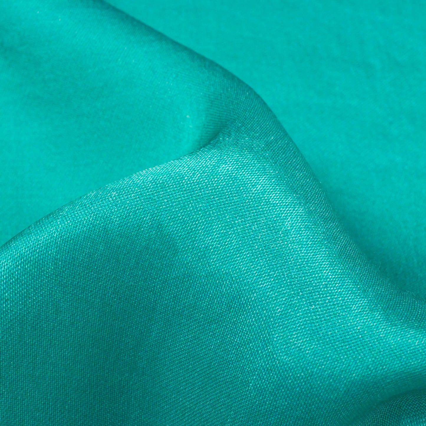 Pine Green Ombre Pattern Digital Print Viscose Gaji Silk Fabric