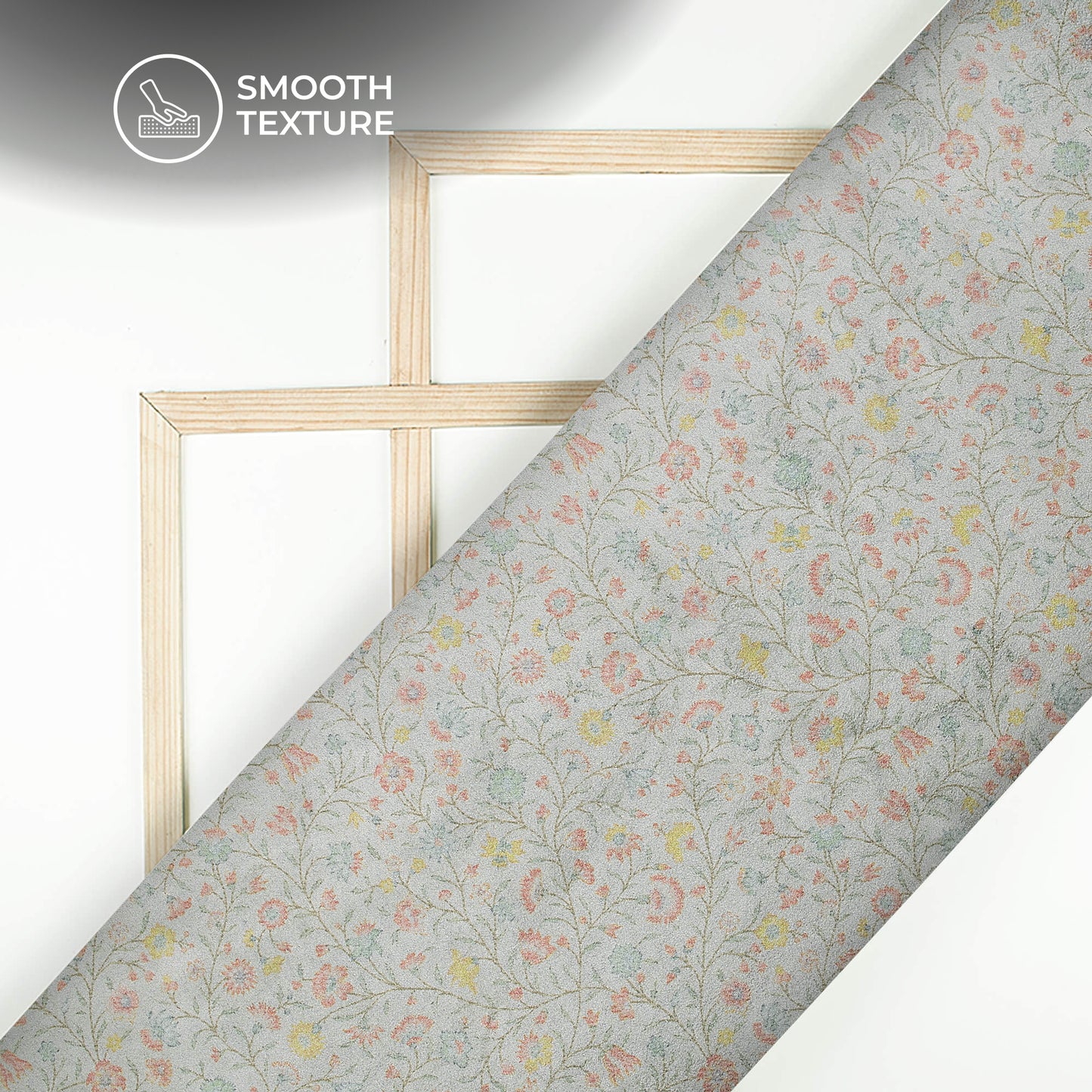 Leafage Printed Deluxe Suede Fabric