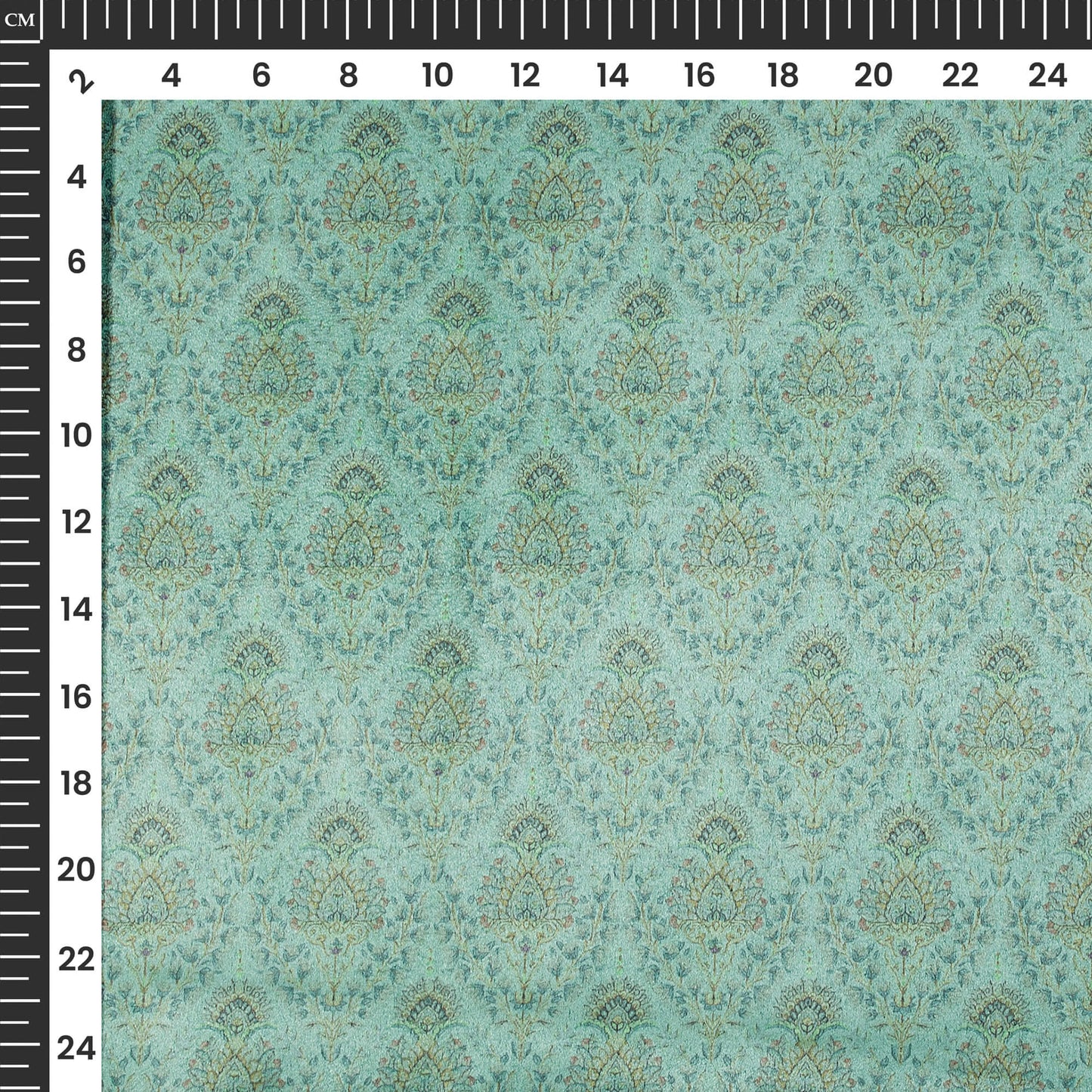 Arches Paisley Printed Deluxe Suede Fabric