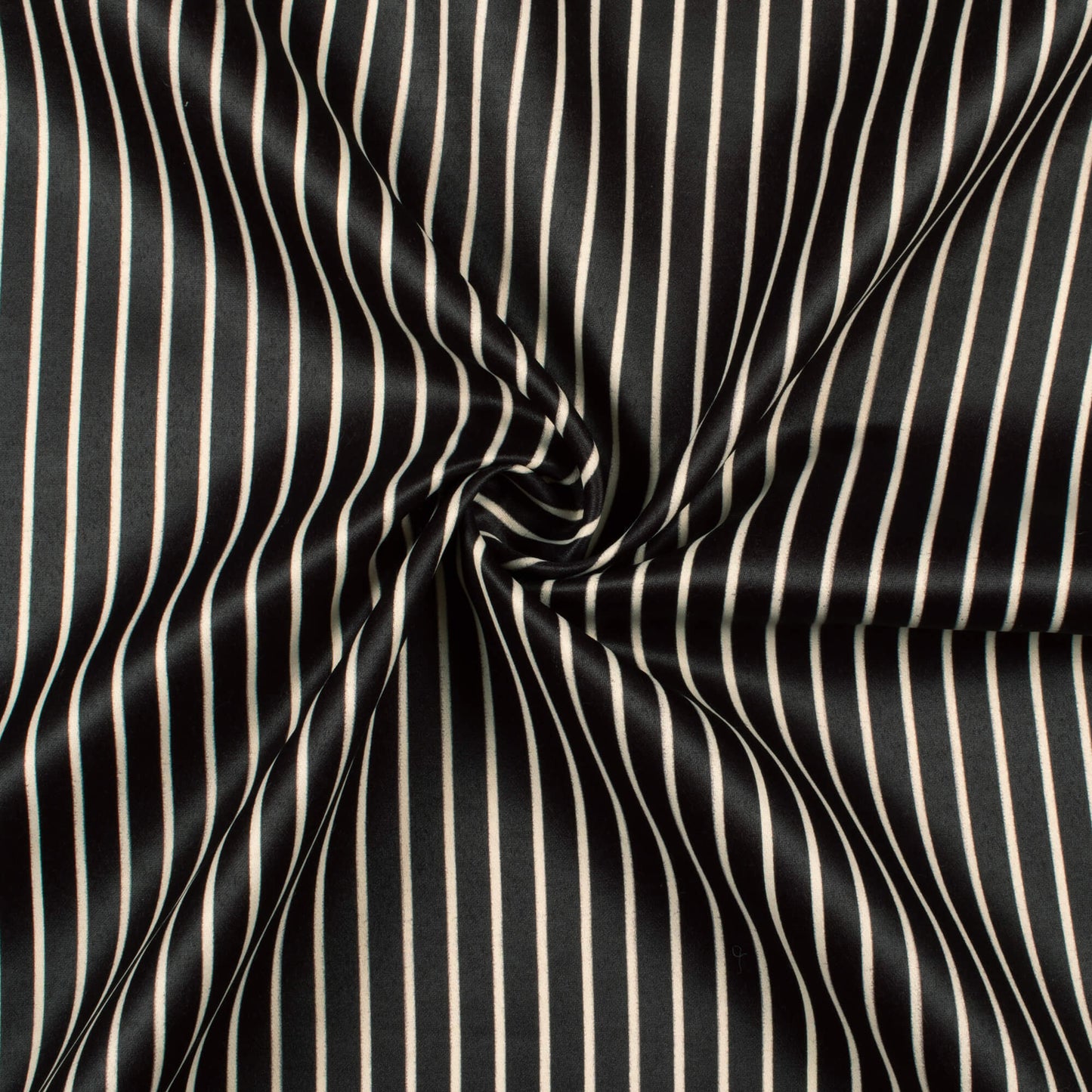 BlackPrinted Exclusive Shirting Fabric