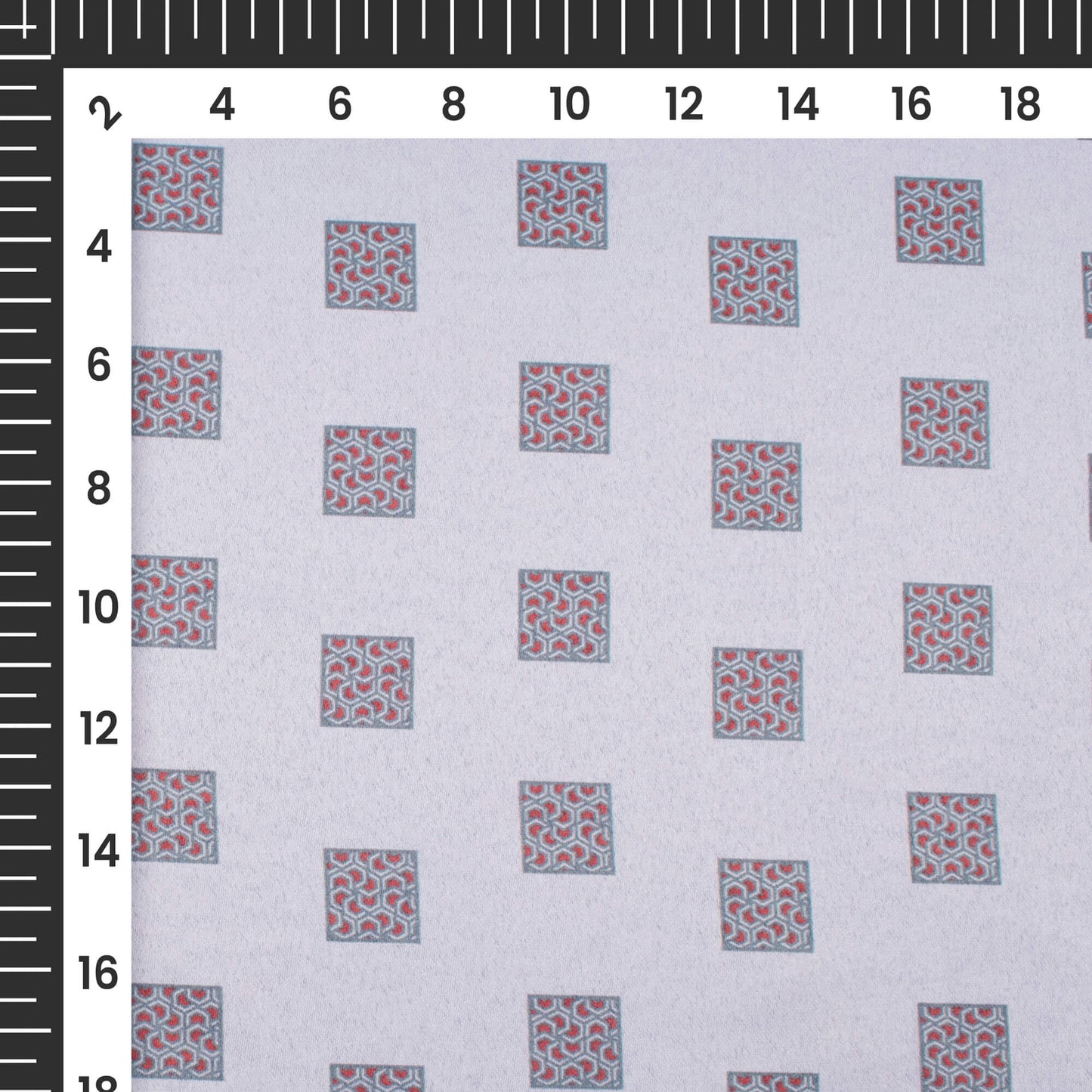 Slate BluePrinted Exclusive Shirting Fabric