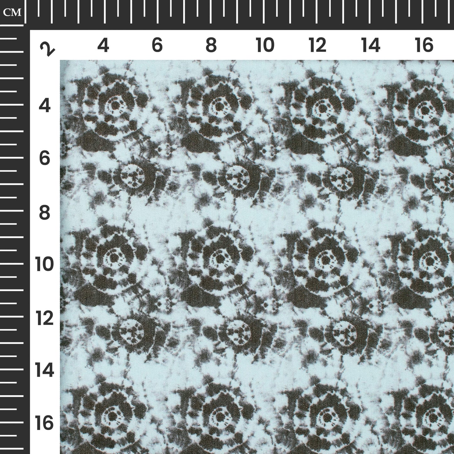 Pastel Blue Shiiborii Printed Exclusive Shirting Fabric