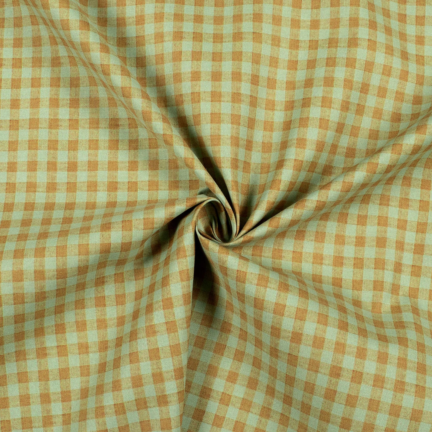 Laurel Green And Yellow Abstract Printed Exclusive Shirting Fabric