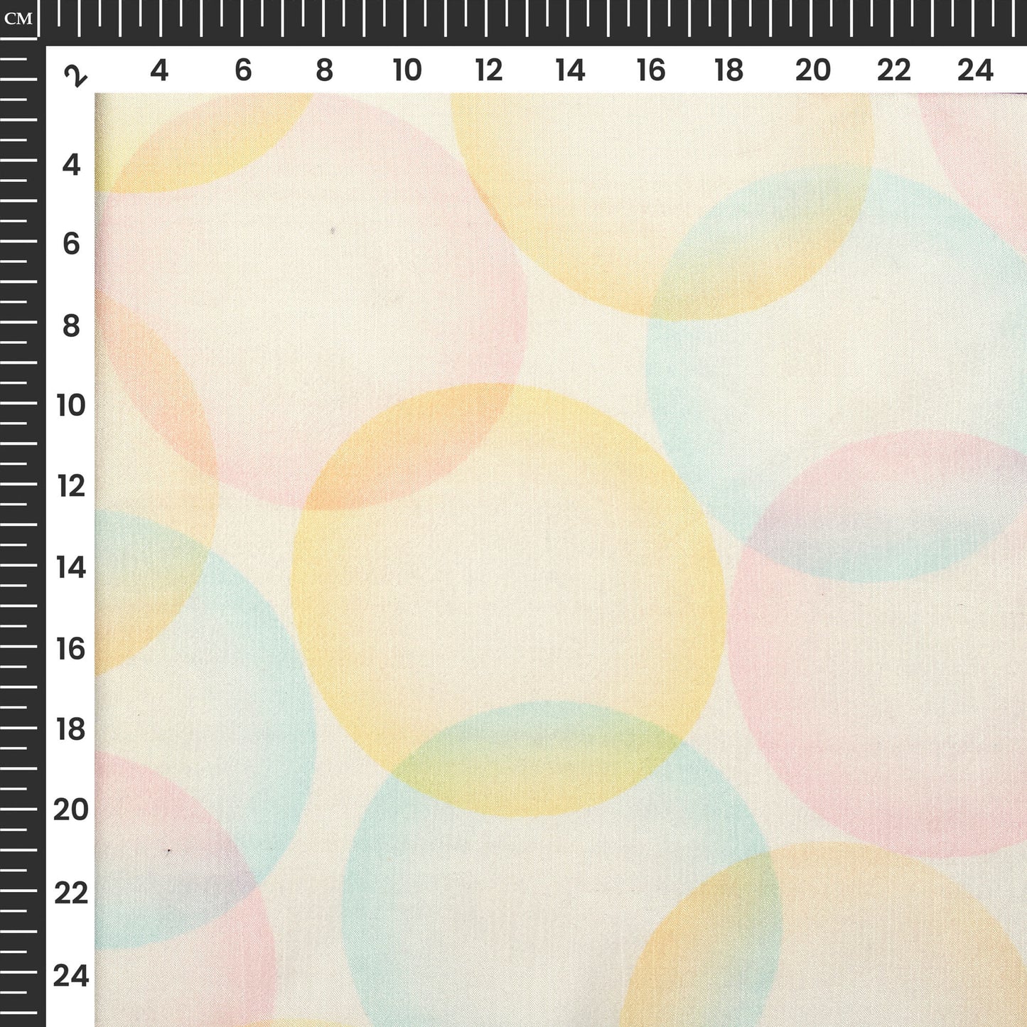 Classy Geometric Digital Print Poly Chinnon Chiffon Fabric