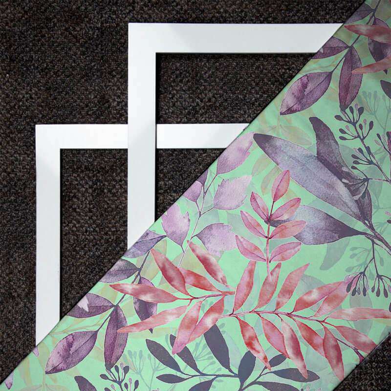 Digital Floral Print On American Crepe Fabric