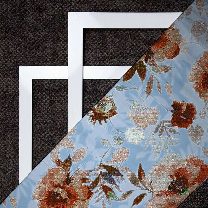Digital Floral Print On American Crepe Fabric