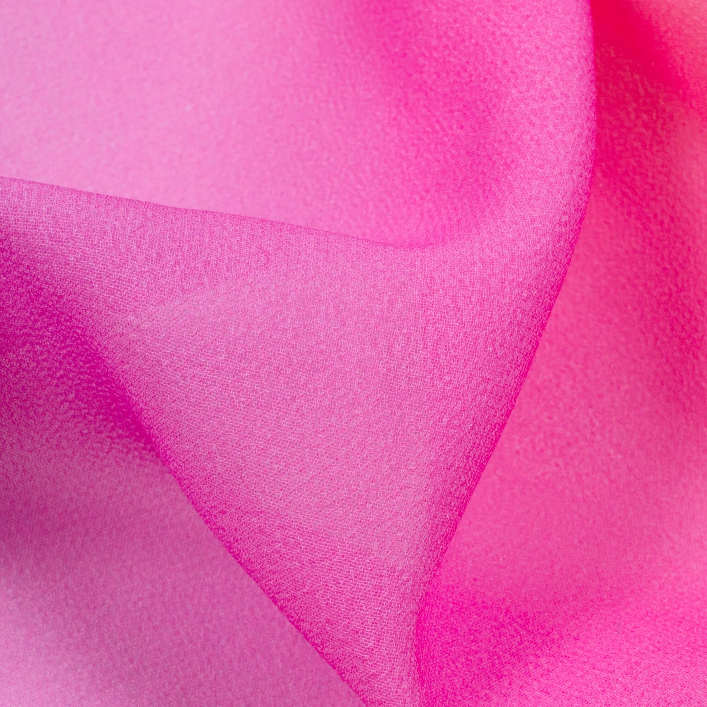 Pink And Purple Rainbow Pattern Digital Print Georgette Fabric