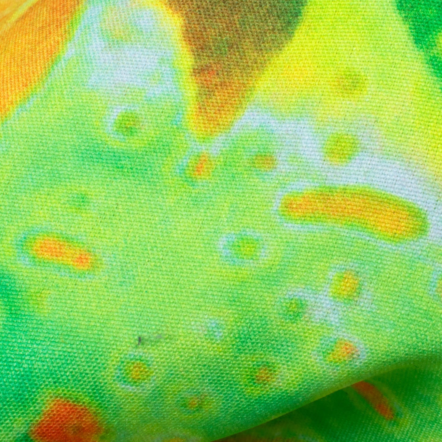 Tri-Color Leaf Pattern Digital Print Ultra Premium Butter Crepe Fabric - Fabcurate