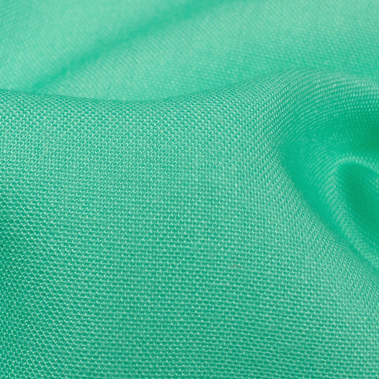 Sea Green And Off White Ombre Pattern Digital Print Rayon Fabric - Fabcurate