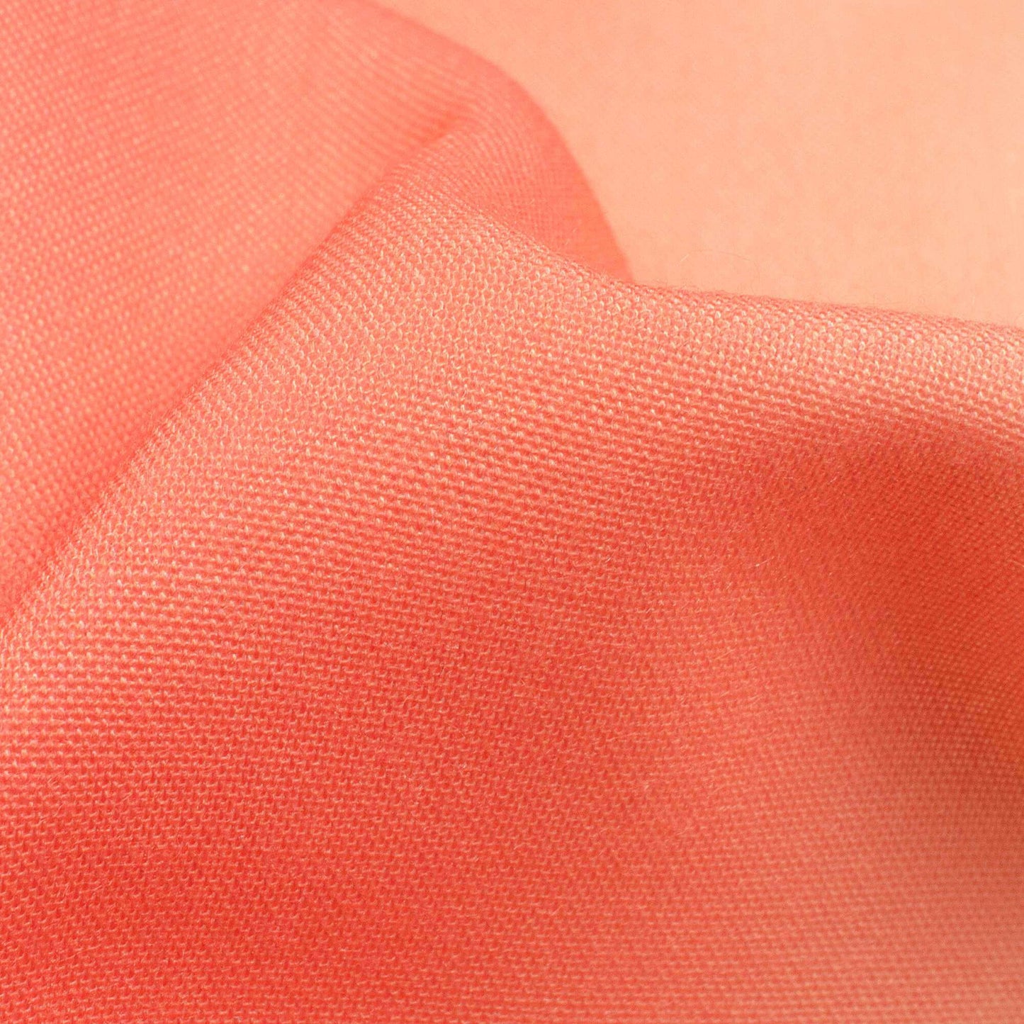 Sunrise Orange And Off White Ombre Pattern Digital Print Rayon Fabric - Fabcurate