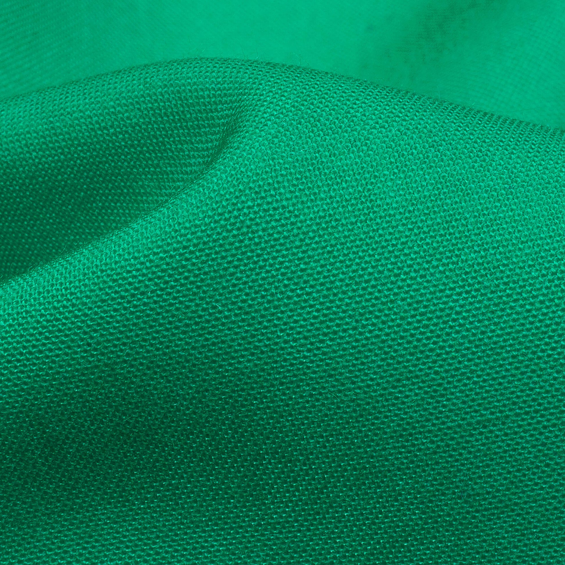 Aqua Green And Off White Ombre Pattern Digital Print Rayon Fabric - Fabcurate