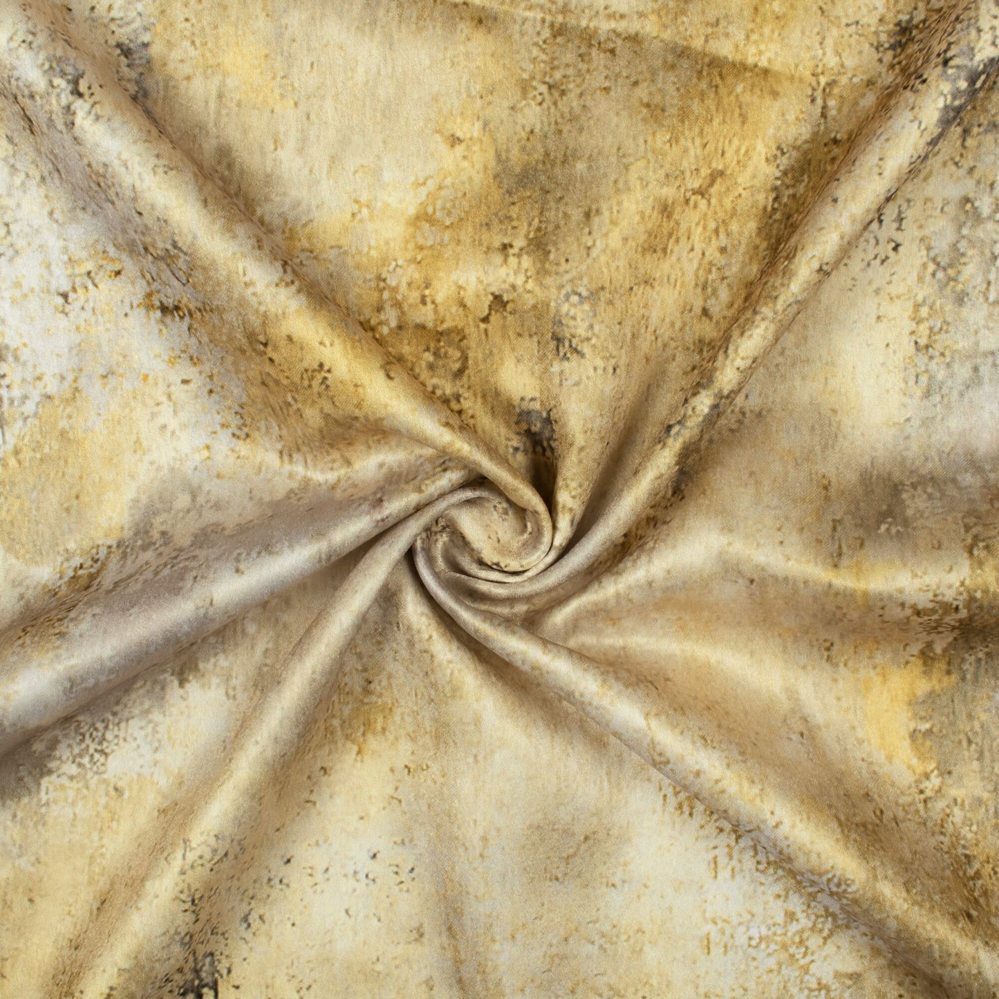 Sage Green Abstract Pattern Digital Print Lush Satin Fabric