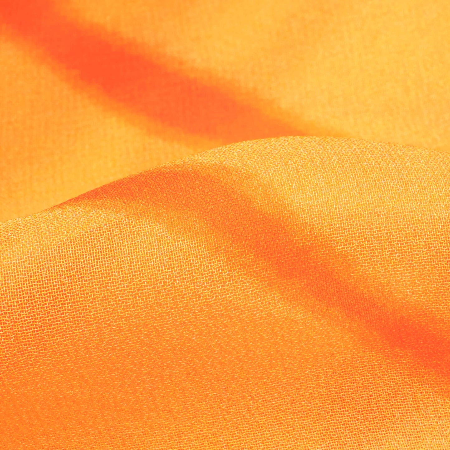 Royal Yellow Leheriya Pattern Digital Print Pure Georgette Fabric