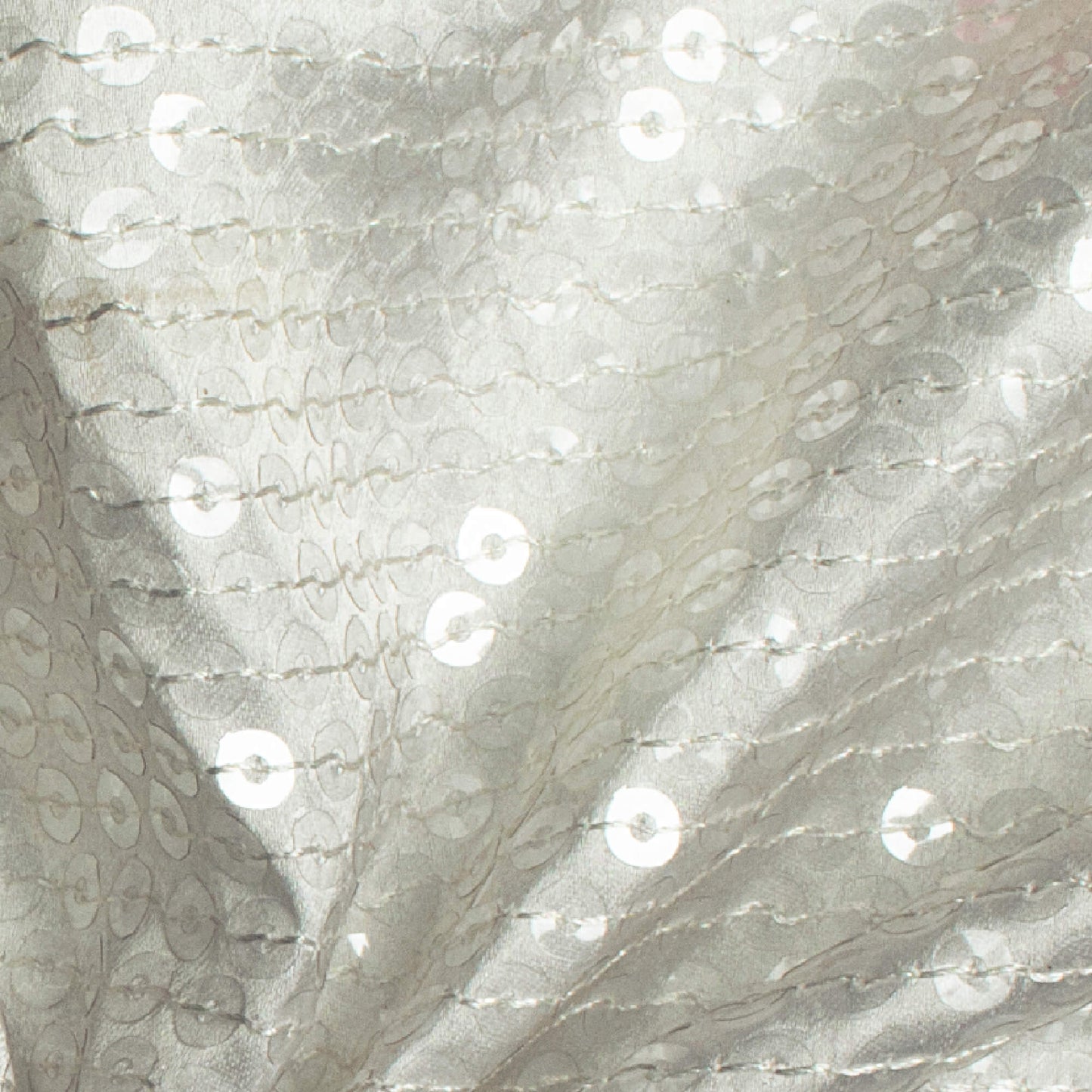 Off White And Dark Pink Shibori Pattern All Over Premium Water Sequins Digital Print Japan Satin Fabric