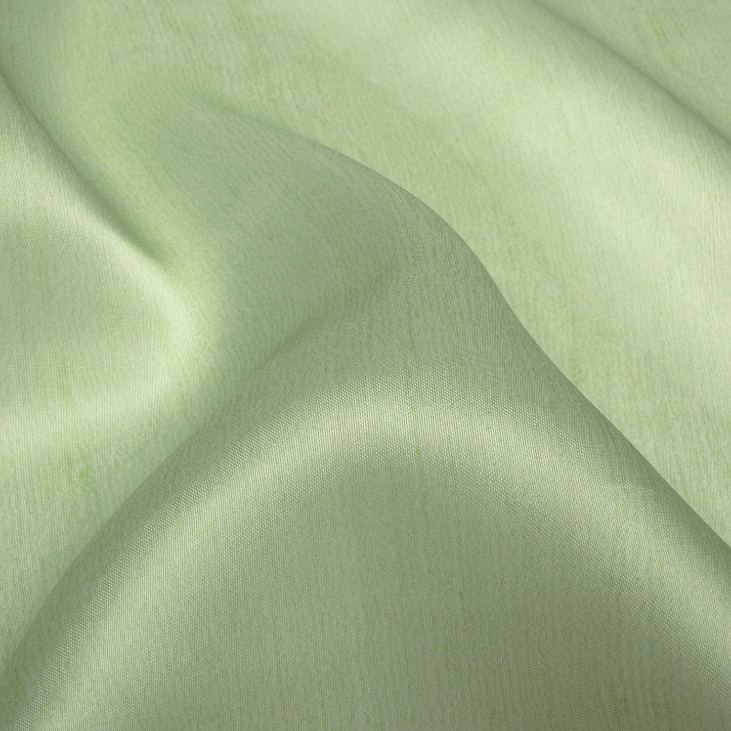 Pastel Green Texture Pattern Digital Print Organza Satin Fabric