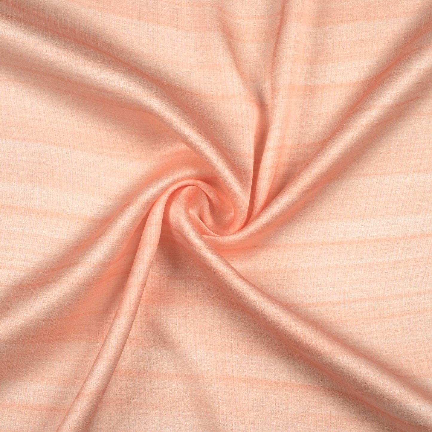 Peach Texture Pattern Digital Print Chiffon Satin Fabric